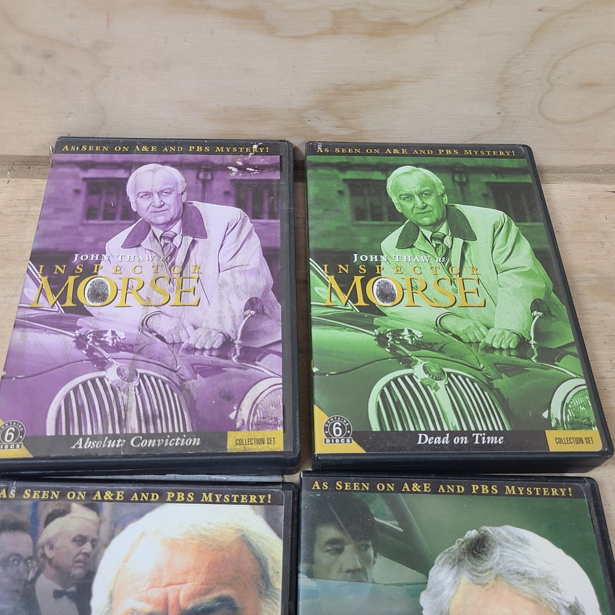 Inspector Morse Collection Set Absolute, Dead on Time, Dead