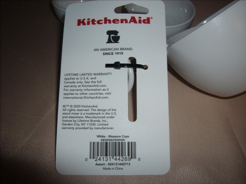 KitchenAid Measuring Cup/Spoon Set 9 Piece Soft Handles Secure Grip Brand New! - Picture 6 of 6