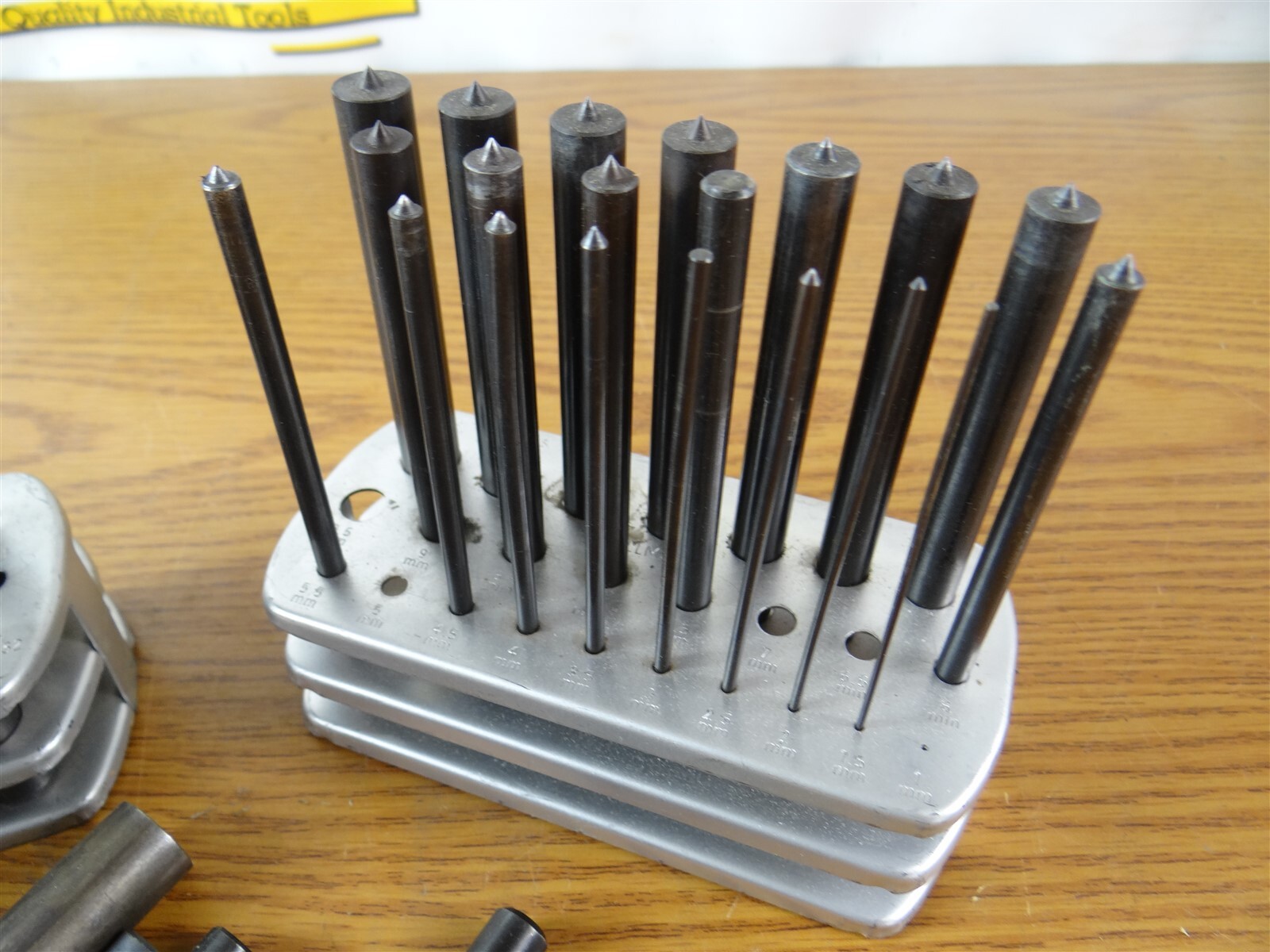 SPELLMACO METRIC & STANDARD NEAR COMPLETE TRANSFER PUNCH SETS + EXTRA