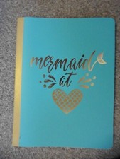 New lined Poly Notebook Mermaid at Heart