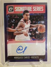 2018-19 Panini Optic Signature Series Marquese Chriss Purple Holo Auto