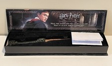 Harry Potter 14" Magic Wand with Illuminating Light Tip, Noble Collection Tested