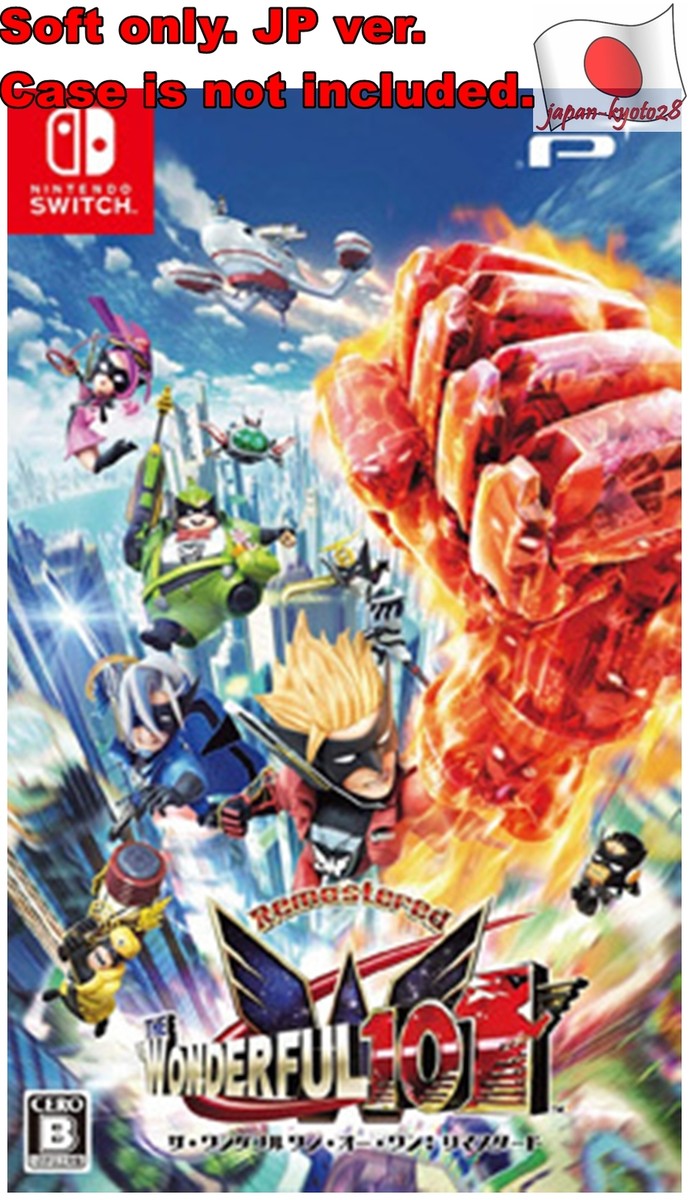 【超美品】　Nintendo Switch Nintendo Switch JP ver USED SOFT ONLY The Wonderful 101