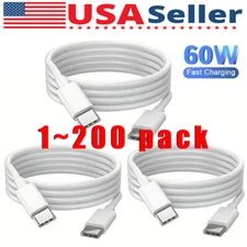 For iPhone 15 Pro Max USB-C Cable Fast Charger Type C Charging Data Cord Lot 