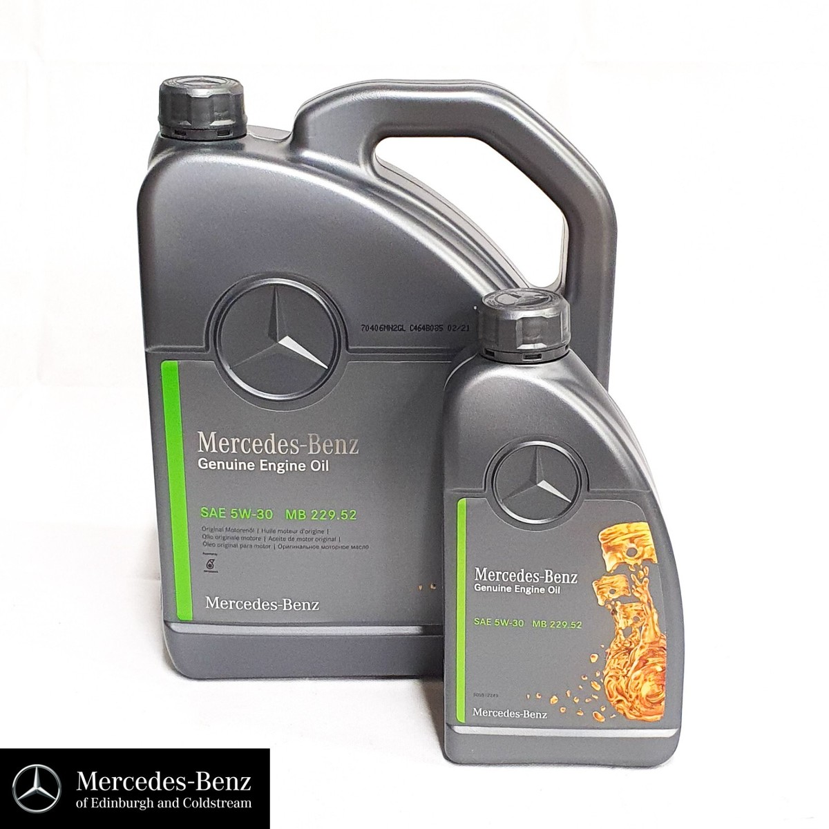 Genuine Mercedes Benz Engine Oil 229.52 5w-30, 6 LITRES | eBay UK