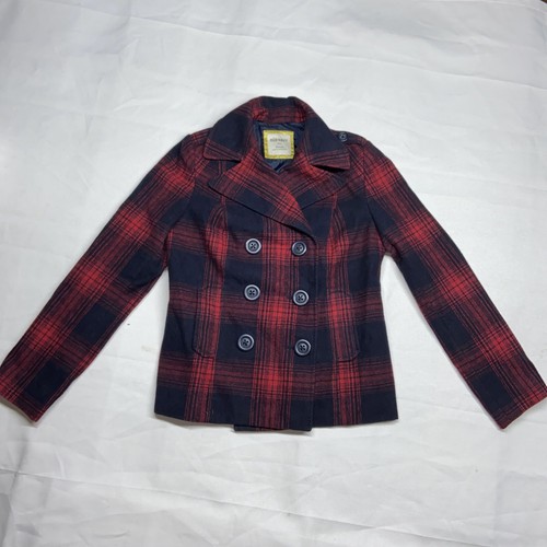 old navy womens plaid coat