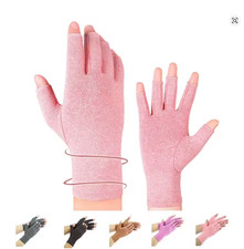 Arthritis Compression Gloves Fingerless Hand Support Carpal Tunnel Pain Relief