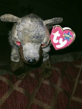 Ty Howl Beanies Wolf Plush