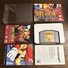 Duke Nukem: Zero Hour (Nintendo 64 N64) Complete CIB - Tested - Authentic
