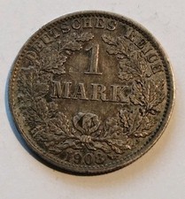 1 Reichsmark Deutsches Kaiserreich 1908 E