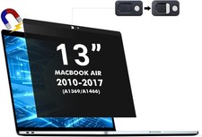 Screen Protector for MacBook Air 13 Inch, Privacy, Anti Glare, Magnetic Removabl