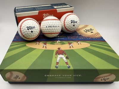 **NEW** Limited Edition Vice Pro Plus  Fastball  Golf Balls - 3 Balls