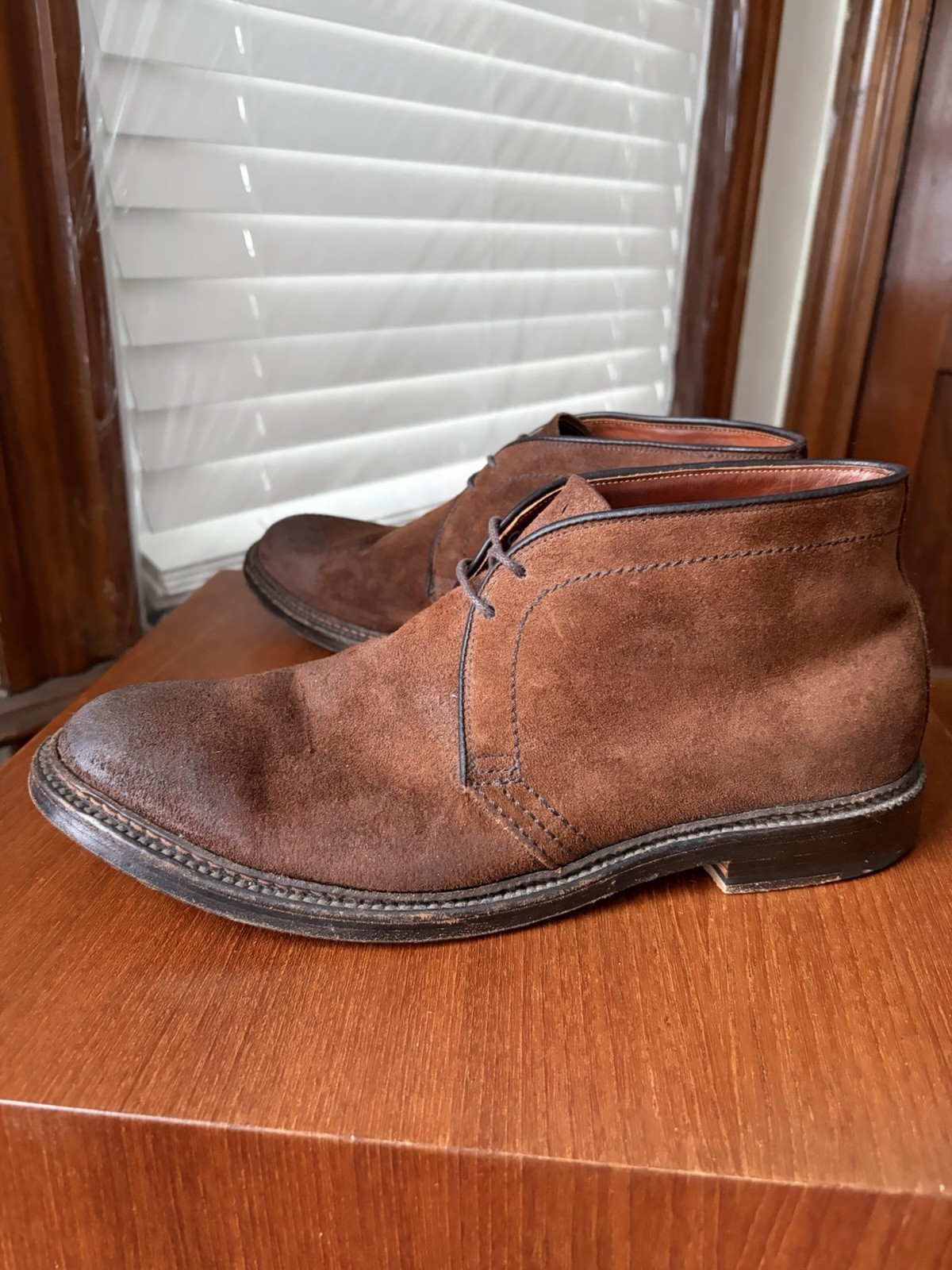 Alden 13661 Tobacco Reverse Chamois Chukka