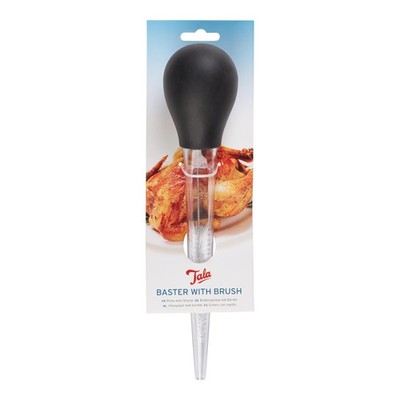 Tala Baster mit Silikonbirne, klar graduiert 6 x 12 x 32,5 cm, transparent 