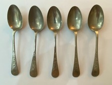 Vintage Spoons x 5 Nickel Silver?