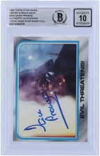 David Prowse Star Wars Signed 1980 Topps Empire Strikes Back #208 BGS 10 Card