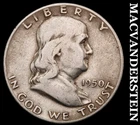1950-D Silver Franklin Half Dollar-Scarce Better Date No Reserve #i3962