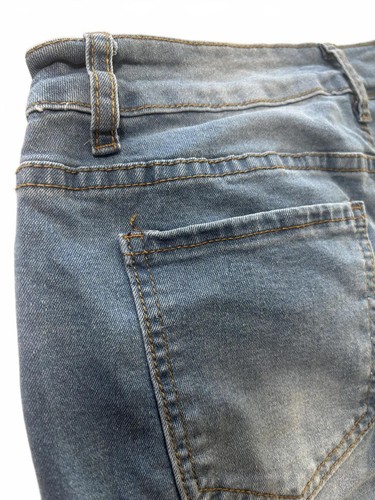 Women's Straight Jeans Size L Blue Denim #WomensJeans #StraightLeg #Denim - Foto 6 di 10