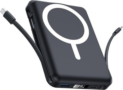 for Magsafe Portable Charger - 10000mAh Battery Pack for Magsafe with USB-C Cabl