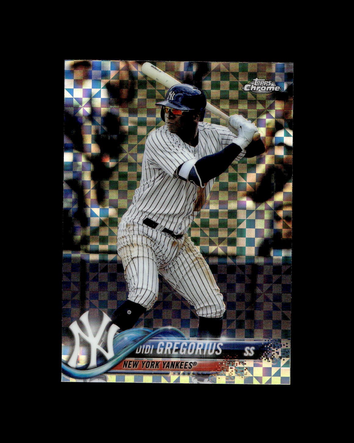 2018 Topps Chrome #6 Didi Gregorius X-Fractor