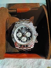 Breitling Chronomat 1884 01, Luxary Time piece Black Dial , AB0110 Mint. 4