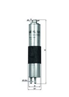 NEU - Mahle KL149 Kraftstofffilter FüR Alpina BMW