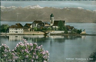 Ansichtskarte Halbinsel Wasserburg a. Bodensee   (Nr.9340)