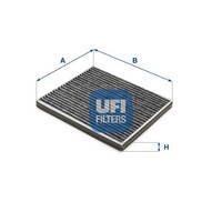 UFI Innenraumfilter 54.264.00 Aktivkohlefilter FüR Yaris RAV Toyota 2 Verso VAN
