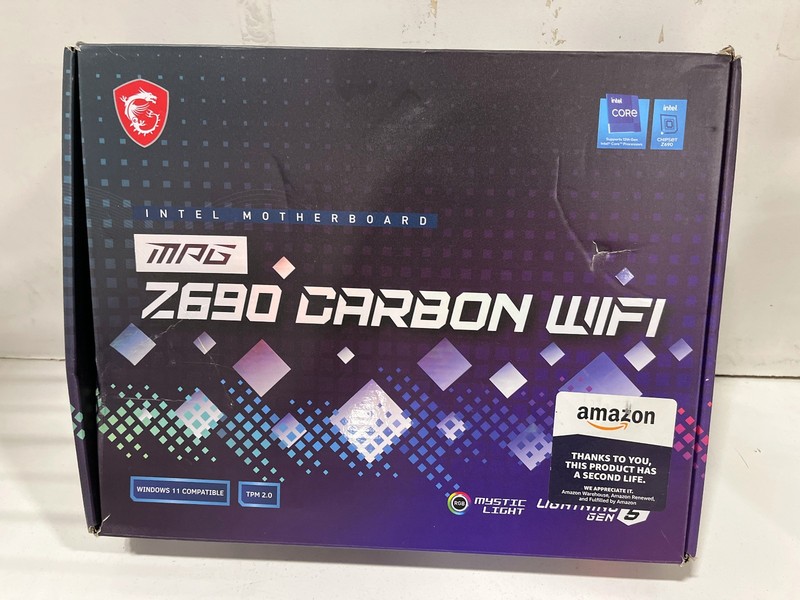 MSI MPG Z690 CARBON WIFI Socket LGA 1700 Intel Motherboard