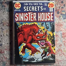 DC Swcrets of Sinister House 8 Comic Book