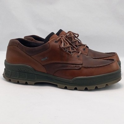 ECCO Track II GTX Bison Nubuck Leather Oxford Shoes Euro 49 (Men's US 15-15.5)