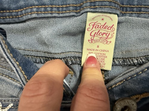 Girls Jeans, Size 8, Two Pair - Picture 5 of 6