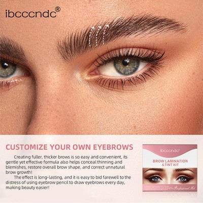 ibcccndc Brow Laminierung& DIY Eyebrows Lifting Styling Kit für Augenbrauen