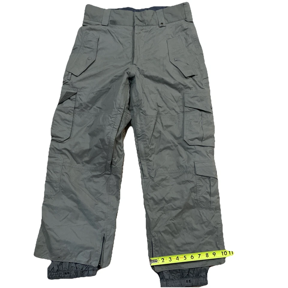 Pantalones Analógicos Gris Snowboard Esquí Unisex Pequeños (34x28) Bolsillos con Cremallera Foto 4 de 4