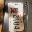 Vintage Kentucky University Of Louisville Bicentennial Vanity License Plate — photo 1
