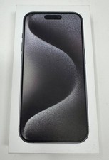 iPhone 15 Pro, Black Titanium box - Empty Box Only