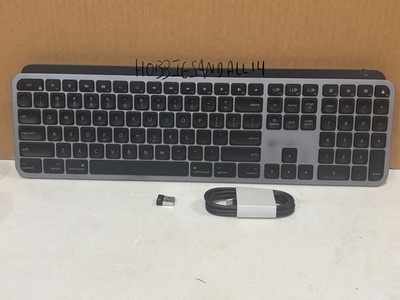 Logitech !! MX KEYS for Mac YR0073 Used Space Gray !! Wireless USB-C