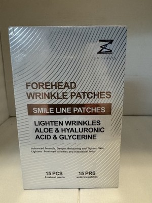 Forehead Wrinkle Patches. New in sealed box. 15 patches. 