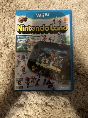 Nintendo Land (Nintendo Wii U, 2012) Complete with Manual, Case