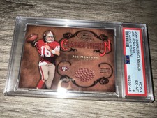 Joe Montana PSA 6 2004 Donruss Classics Pigskin Super Bowl XXIII Football /250