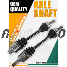 Manual 2.3l Pair Front Cv Axle Shafts For 2006 Mazda 3 2006-2010 Mazda 5