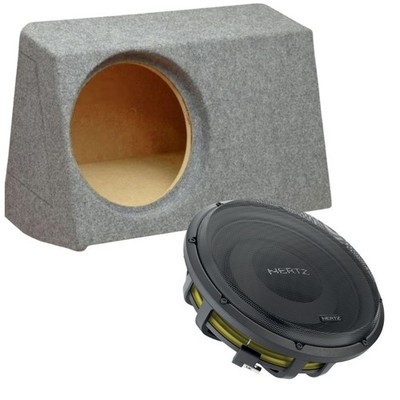 Subwoofer für BMW 3er E90 E92 Hertz Mille Pro MPS 300 S2 30cm Bass + 12'' Gehäuse