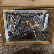 Old Milwaukee Beer Mirror Wildlife Series The...