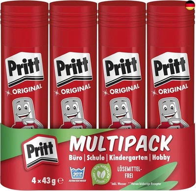 BESUCHE DEN PRITT-STORE Pritt Klebestift, sicherer und kinderfreundlicher Kleber für Kunst und
