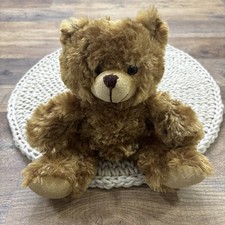 Plushland Curly Teddy Bear Plush 7  Tan Soft Stuffed Animal Plushie