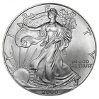 2000 $1 1-oz American Silver Eagle BU