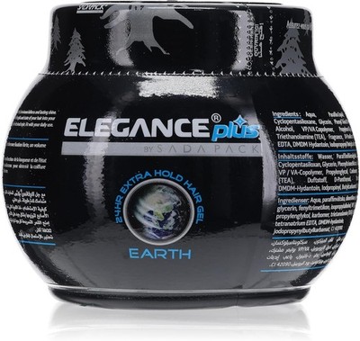 Elegance Plus By Sada Pack 24hr Extra Hold Hair Gel 1kg - Earth