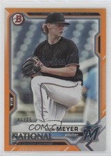 2021 Topps NSCC National Convention Bowman Orange 6/25 Max Meyer #12 uk2