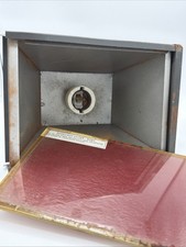 Vintage Marvel Photographic Safelight Ruby Darkroom Lamp Ruby Filter