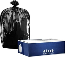 95 Gallon Wheeled Trash Can Lid Garbage Container Outdoor Duty Trash Bags